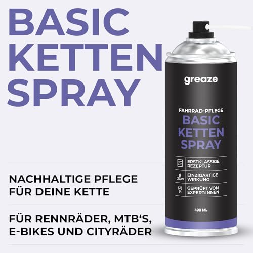 Kettenspray URBAN ZWEIRAD Premium Kettenöl-Spray Dryfluid