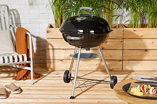 Standgrill Weber Compact Kettle Holzkohlegrill, Ø 57cm Grillfäche