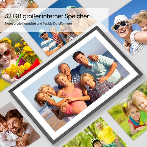 Digitaler Bilderrahmen (15 Zoll) ARZOPA Digitaler Bilderrahmen