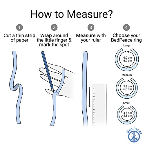 Anti-Schnarchring Bedpeace Anti-schnarch Ring, diskrete Lösung