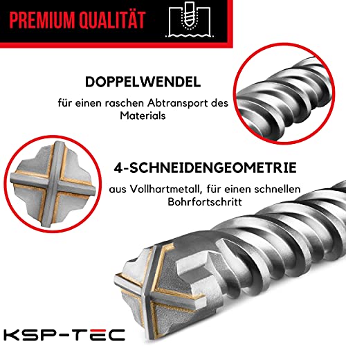 SDS-max-Bohrer KSP-Tec ® SDS Max Bohrer 40 x 600mm