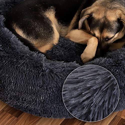 Hundebett lionto rund Hundekissen Hundesofa Katzenbett Donut