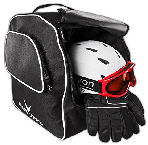 Skischuhtasche mit Helmfach Black Crevice Skischuh- & Helmtasche