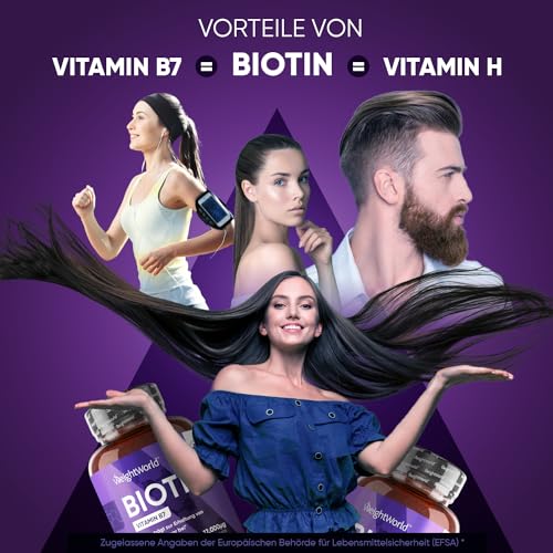 Biotin maxmedix Tabletten, 12.000μg reines für Haare, Haut