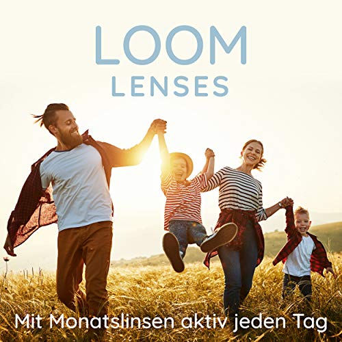 Monatslinsen LOOM Lenses weich, 3 Stück | BC 8.6 | DIA 14.2