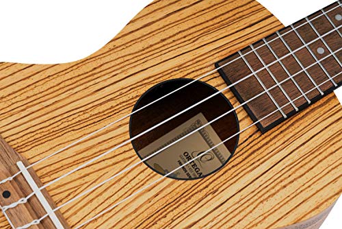 Ukulele Ortega Guitars Konzert elektro-akustisch, Timber Series