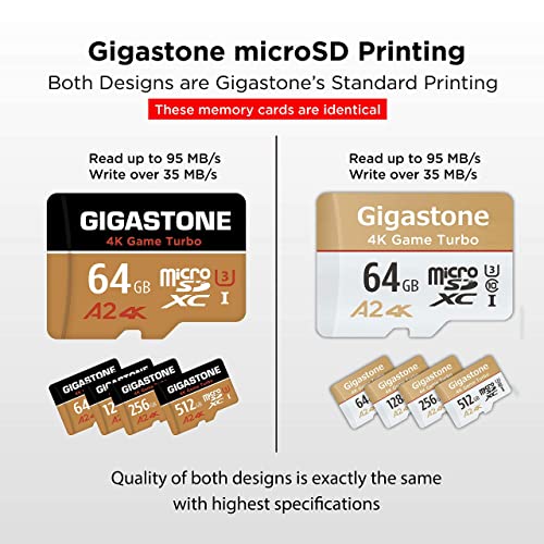 Micro-SD-64GB Gigastone 4K Game Turbo 64GB MicroSDXC