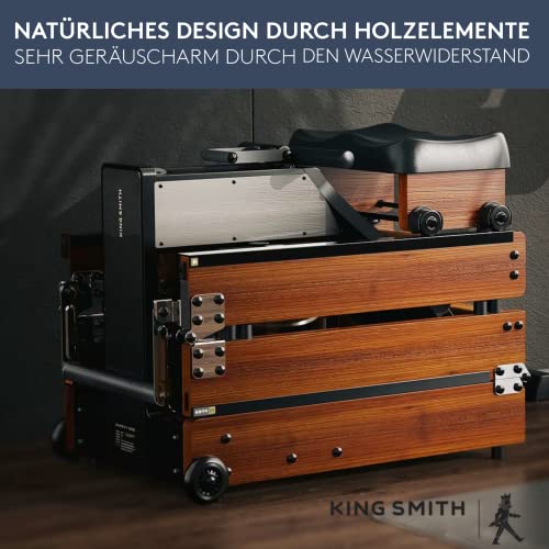 Rudergerät KINGSMITH WR1 platzsparend mit Wasserwiderstand