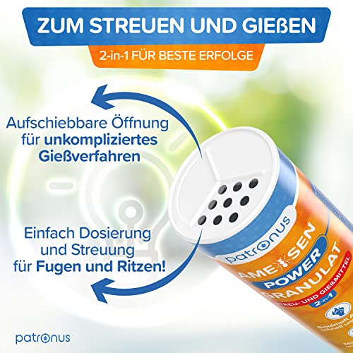 Ameisengift Patronus Power Granulat als Streu- und Gießmittel 500g