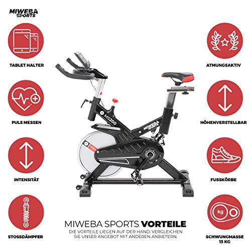 Indoor Bike Miweba Sports Profi Indoor Cycling Bike MS200