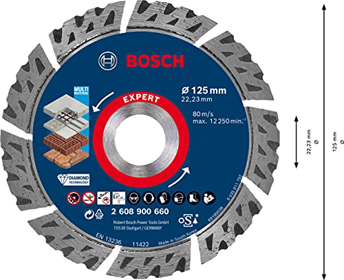 Diamanttrennscheibe Bosch Accessories 1x Expert MultiMaterial