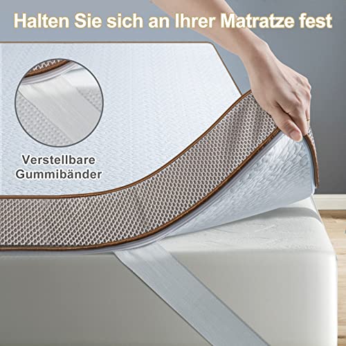 Topper 140×200 BedStory, 7,5cm Zwei Härtegrade H3&H2