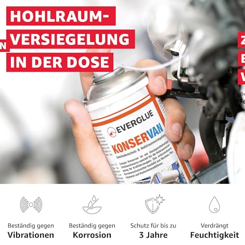 Hohlraumversiegelung EVERGLUE Konservan Unterbodenschutz