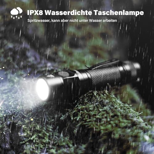 LED Taschenlampe Sofirn SC31 Pro Superhell 2000 Lumen USB C