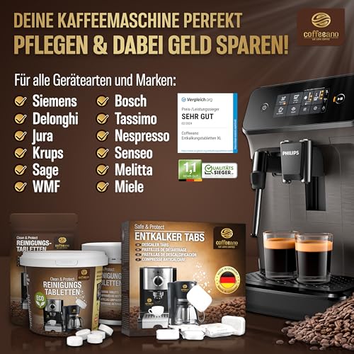 Entkalkungstabletten Kaffeevollautomat Coffeeano 50