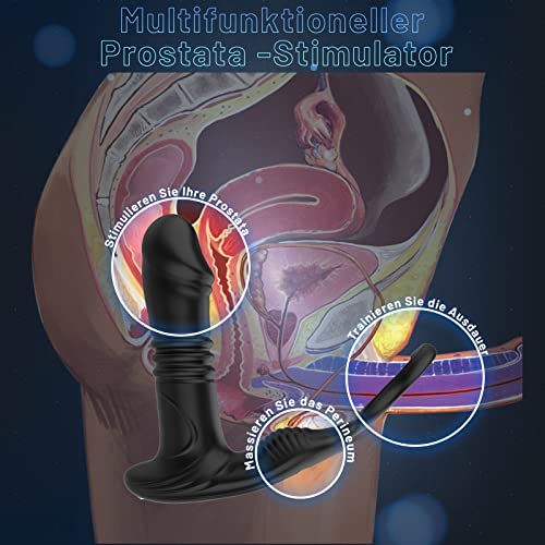 Analvibrator Fallinsexy App groß mit Stoßfunktion Prostata