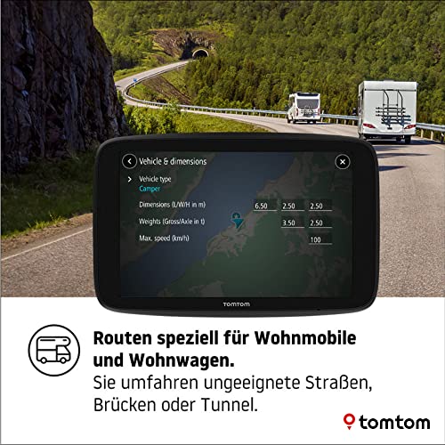 TomTom-Navi TomTom Camping Navi GO Camper Max