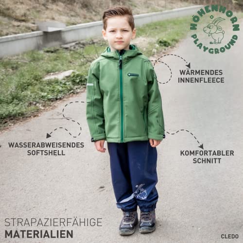 Outdoor-Jacken Kinder Höhenhorn Cledo Kinder Softshelljacke