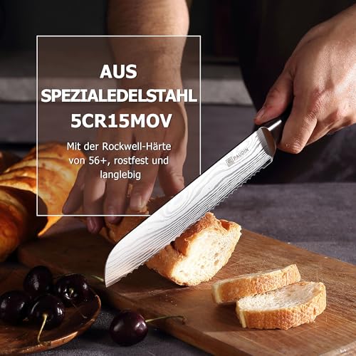 Brotmesser PAUDIN mit Wellenschliff Profi 20 cm