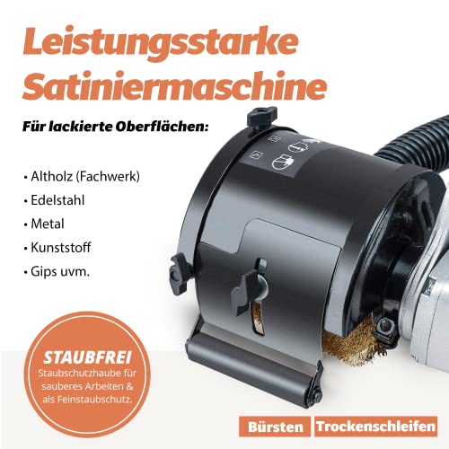 Schleifroller FANZWORK 1500 Watt Satiniermaschine