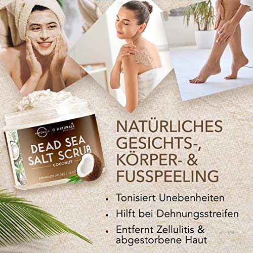 Peeling O NATURALS Körper Salt Body Scrub Gesicht Körper