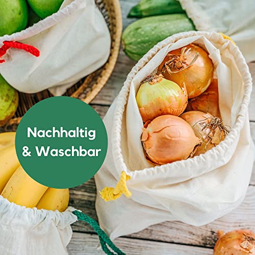 Brotbeutel EcoYou Obst & Gemüsebeutel aus BIO-Baumwolle