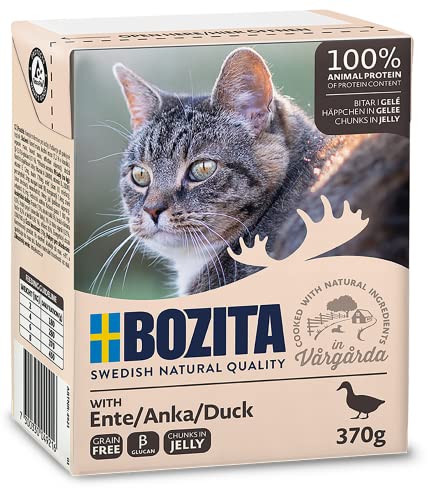 Bozita-Katzenfutter Bozita Häppchen in Gelee mit Ente Multibox