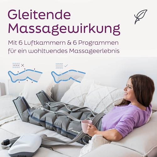 Venen-Massagegerät Venen Engel 6 Premium Medical mit Hosenmanschette