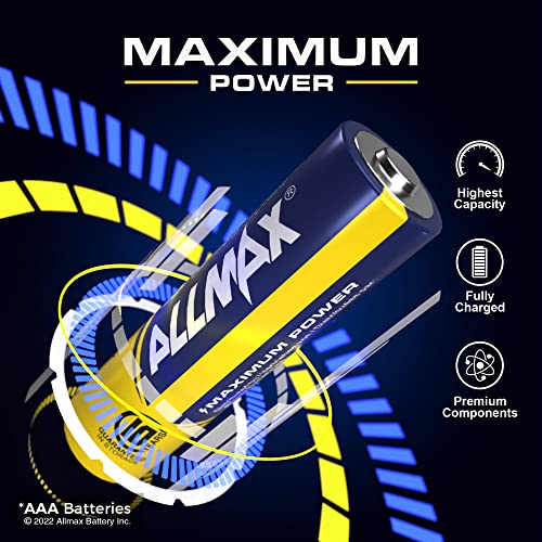 AAA-Batterie ALLMAX BATTERY Allmax AAA Maximum Power Alkaline Triple