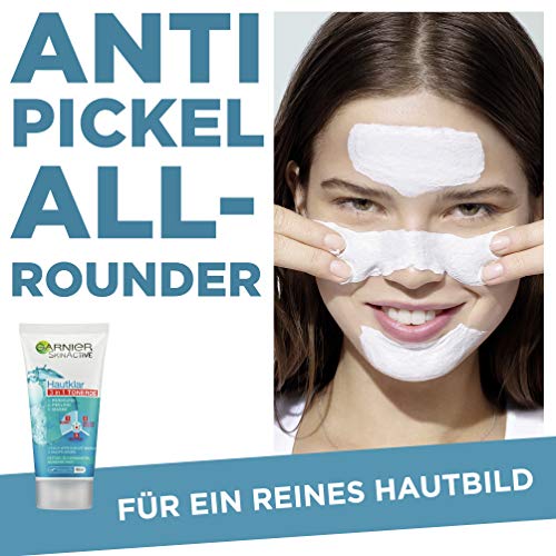 Gesichtsreinigung Garnier Hautklar 3 in 1 für unreine Haut