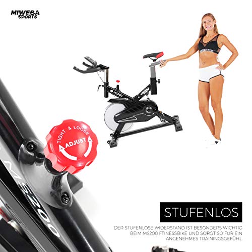 Indoor Bike Miweba Sports Profi Indoor Cycling Bike MS200