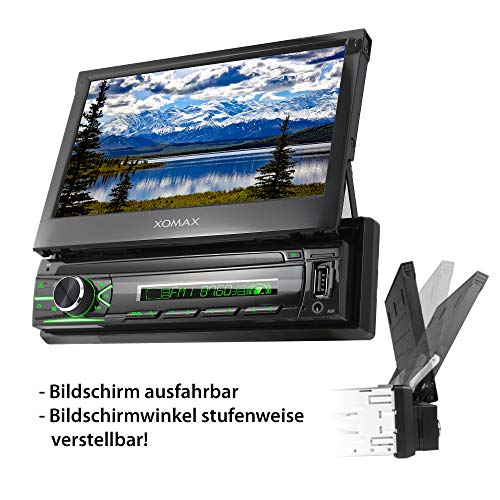 Autoradio mit ausfahrbarem Display XOMAX XM-V746 Autoradio