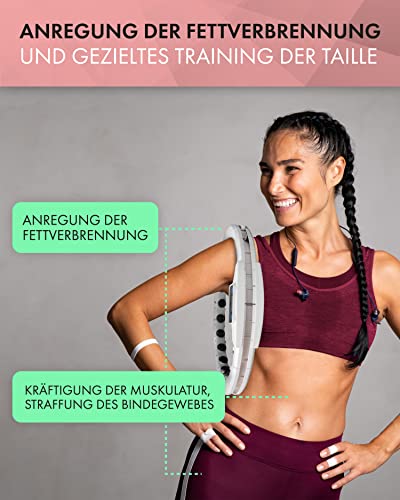 Smart-Hula-Hoop WELLRELAXX Smart Hula Hoop Reifen Erwachsene