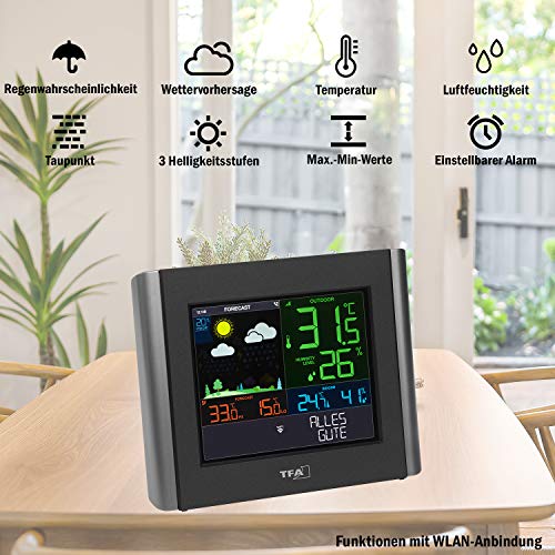 Wetterstation WLAN TFA Dostmann WLAN Wetterstation Meteo