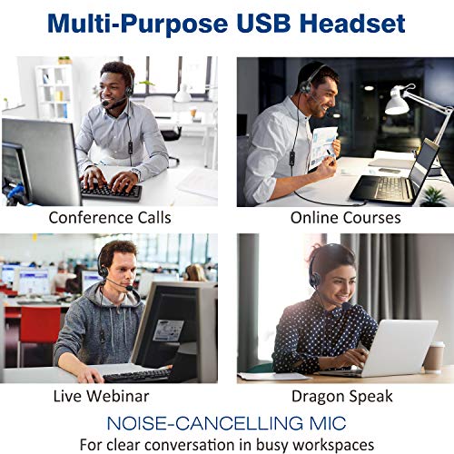 Mono-Headset Callez USB Headset PC für Business UC Skype Lync