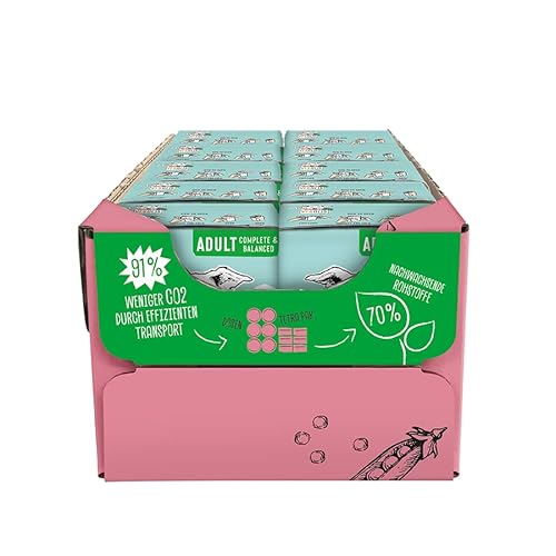 Veganes Hundefutter VEGDOG Adult veganes Nassfutter, Tetra Pak