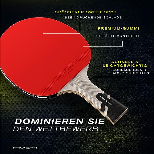 Tischtennisschläger Profi PRO SPIN PRO-Spin Carbon