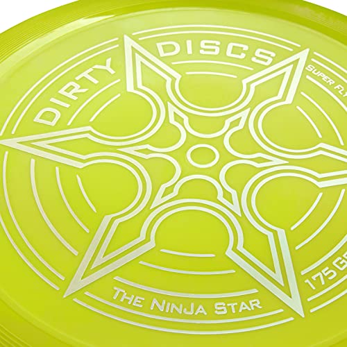 Frisbee Indy, Dirty DISC (175 g) (Gelb), Professionelle Scheibe