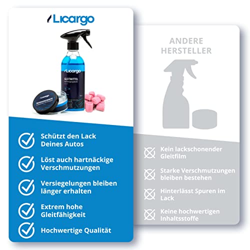 Lackreiniger LICARGO ® Reinigungsknete Set, Tiefenglanz