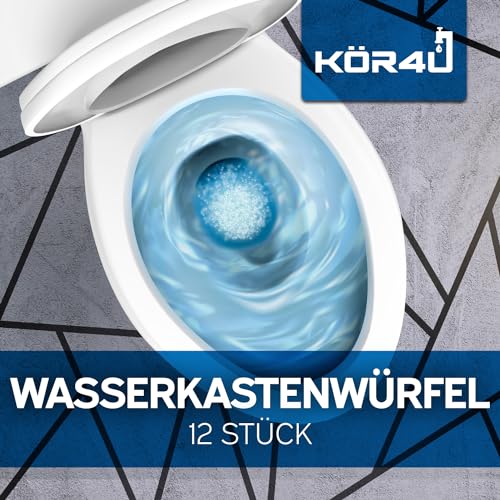 Spülkasten-Entkalker kör4u 12x Wasserkastenwürfel im Sparpaket