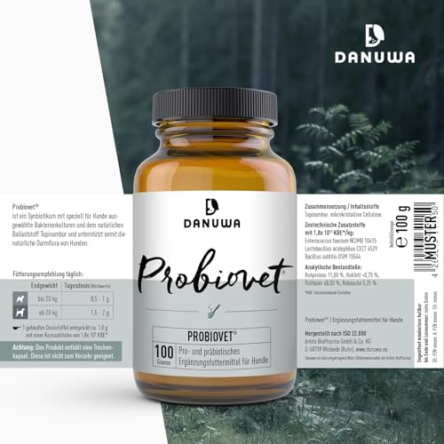 Probiotika Hund DANUWA Probiovet 100g