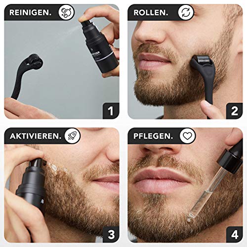 Bartwuchsmittel ANTHONY BROWN ® Öl Beard Growth Kit – Geld zurück