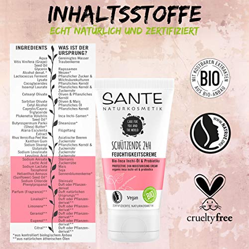 Naturkosmetik-Gesichtscreme SANTE Naturkosmetik Schützende