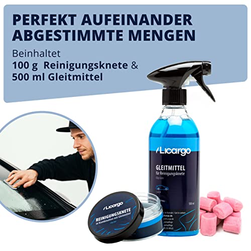 Lackreiniger LICARGO ® Reinigungsknete Set, Tiefenglanz