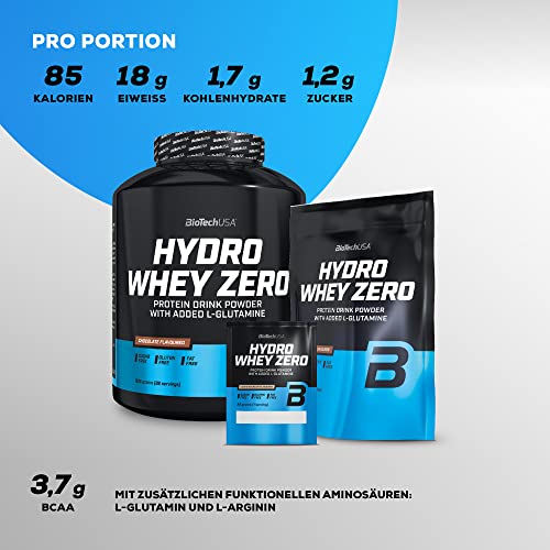 Biotech-Protein BioTechUSA Hydro Whey Zero, glutenfrei