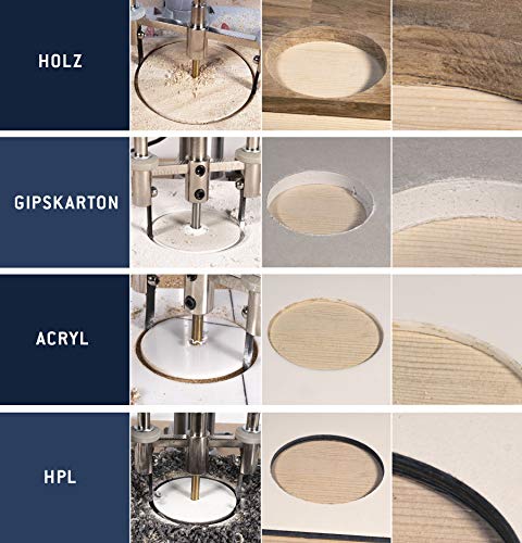 Kreisschneider Falke Werkzeuge Falke FKS-H 120 – Universal für Holz