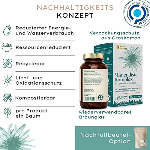 Mariendistel-Kapseln Nature Basics Mariendistel Komplex Kapseln