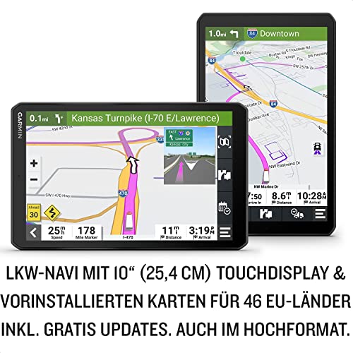 LKW-Navi Garmin dēzl LGV 1010 MT-D EU Navigationsgerät 8“