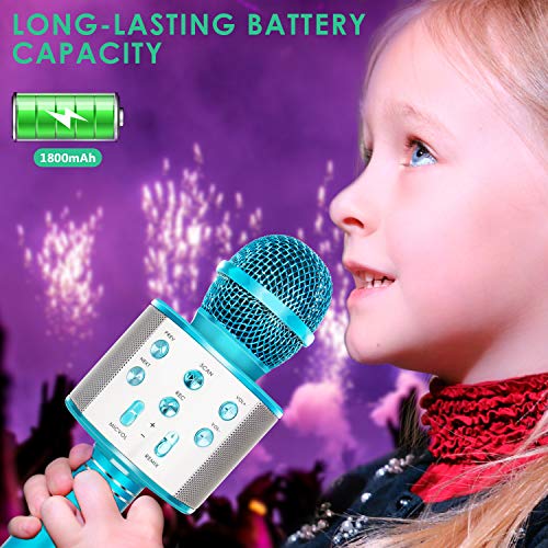 Karaoke-Mikrofon KIDWILL Bluetooth Karaoke Mikrofon, 5 in 1