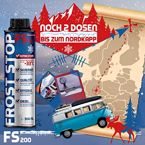 Diesel-Additiv SYPRIN Diesel Frost Stop Additiv Zusatz 300ml